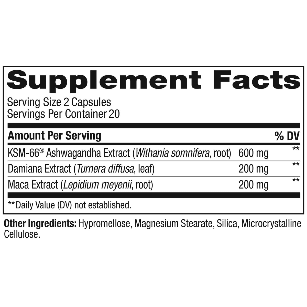 OLLY Lovin' Libido Capsule Supplement, Ashwaganda, Damiana, 40 Count