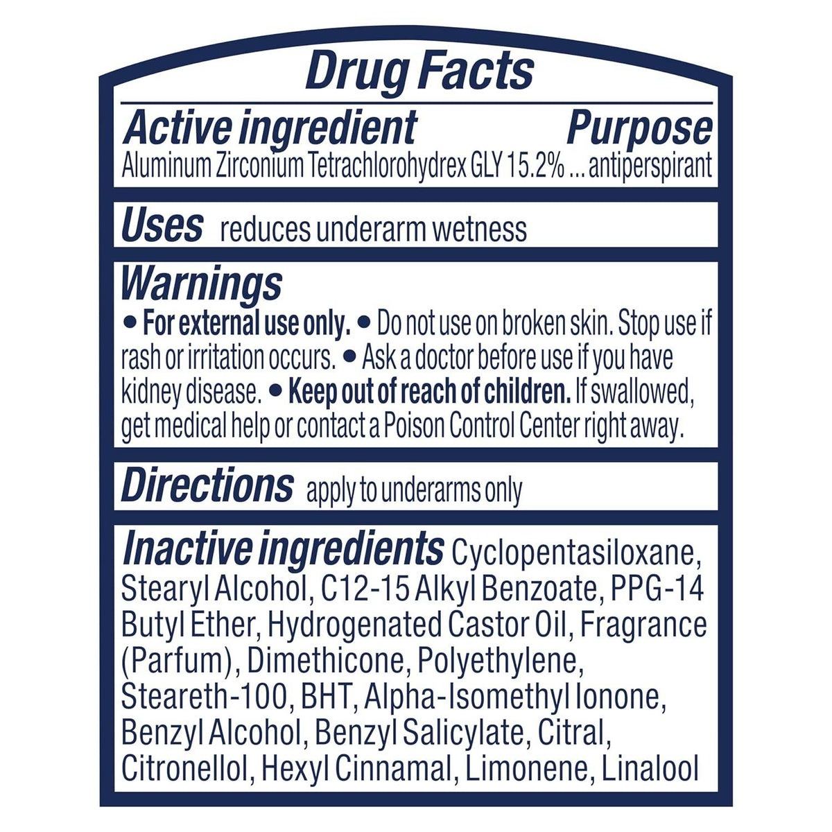 Degree Dry Protection Deodorant, Shower Clean, 2.6 oz - OTC Shoppe Express