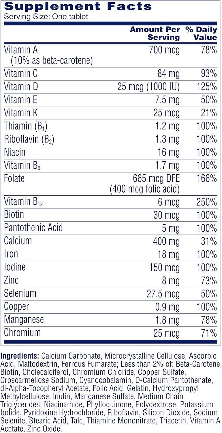 One A Day Women's Multivitamin Supplement, Tablets, 100 ea - OTC Shoppe Express