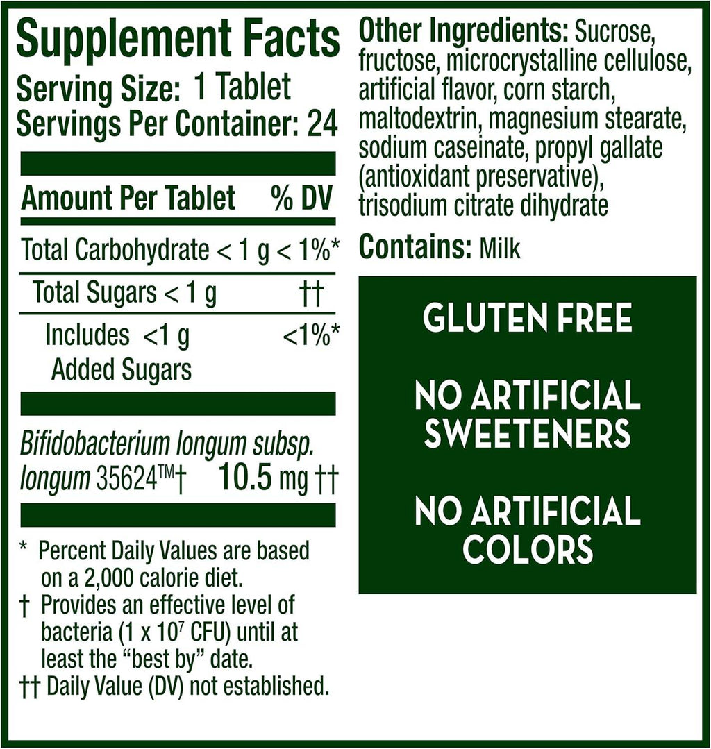 Align Probiotic, Chewable Tablets, Banana Strawberry Smoothie, 24 ea - OTC Shoppe Express