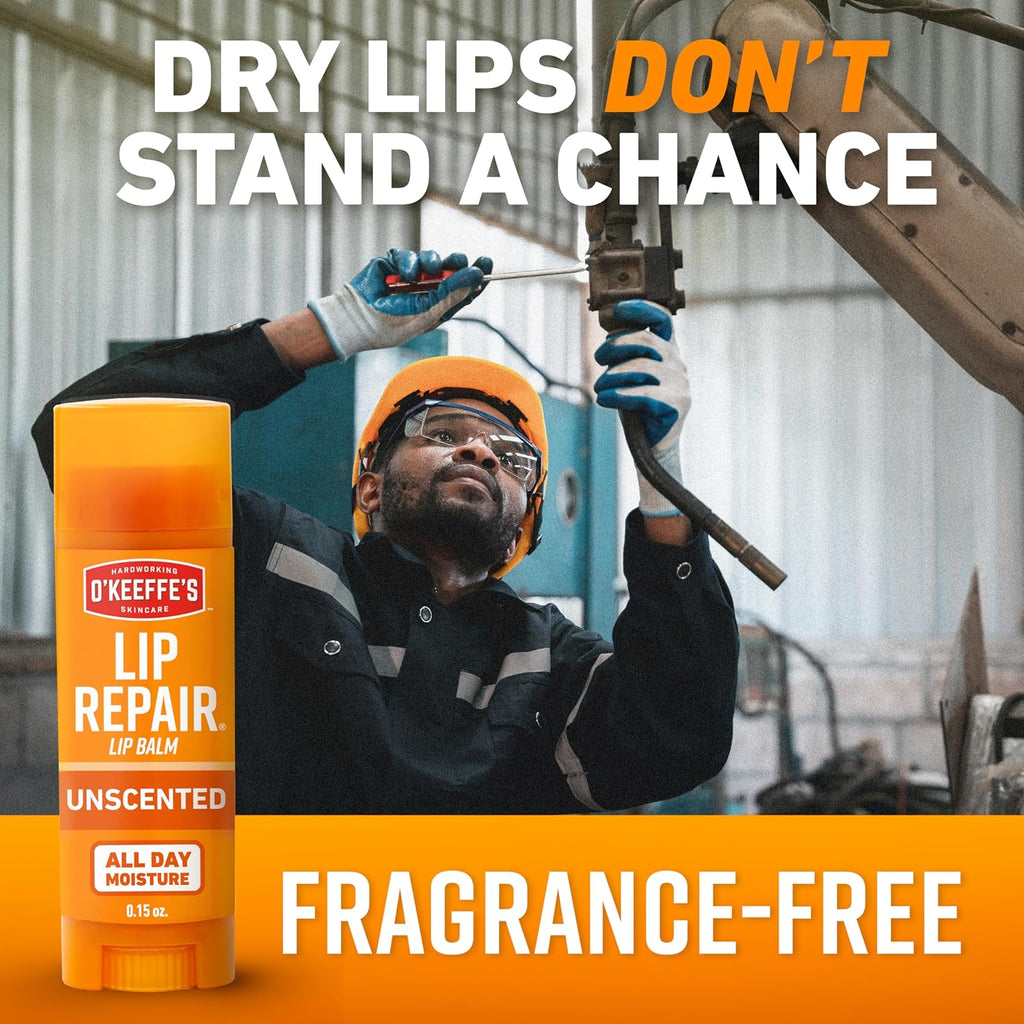 O'Keeffe's Lip Repair Unscented Balm Stick