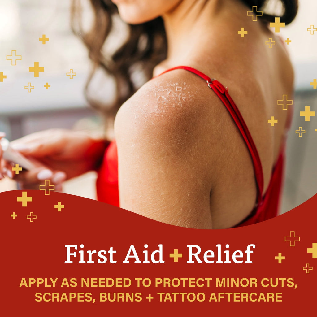 A+D First Aid Ointment Dry Skin Moisturizer and Skin Protectant with Vitamins, 1.5 oz