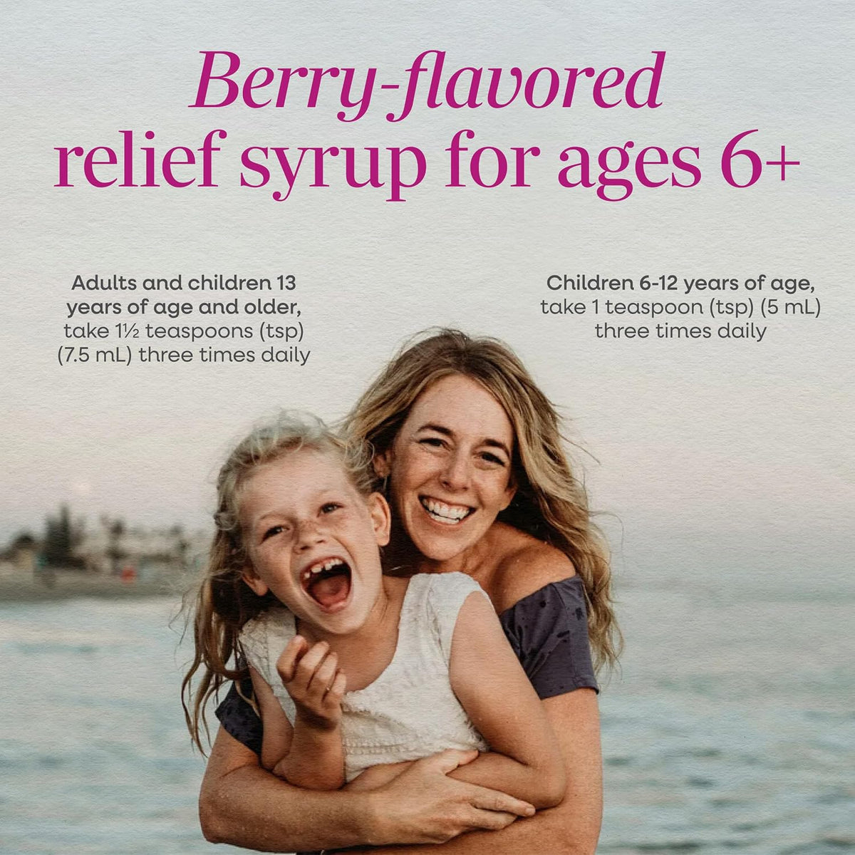 Nature's Way Umcka Cold and Flu Relief Syrup, Reduces Cough, 4 Fl Oz