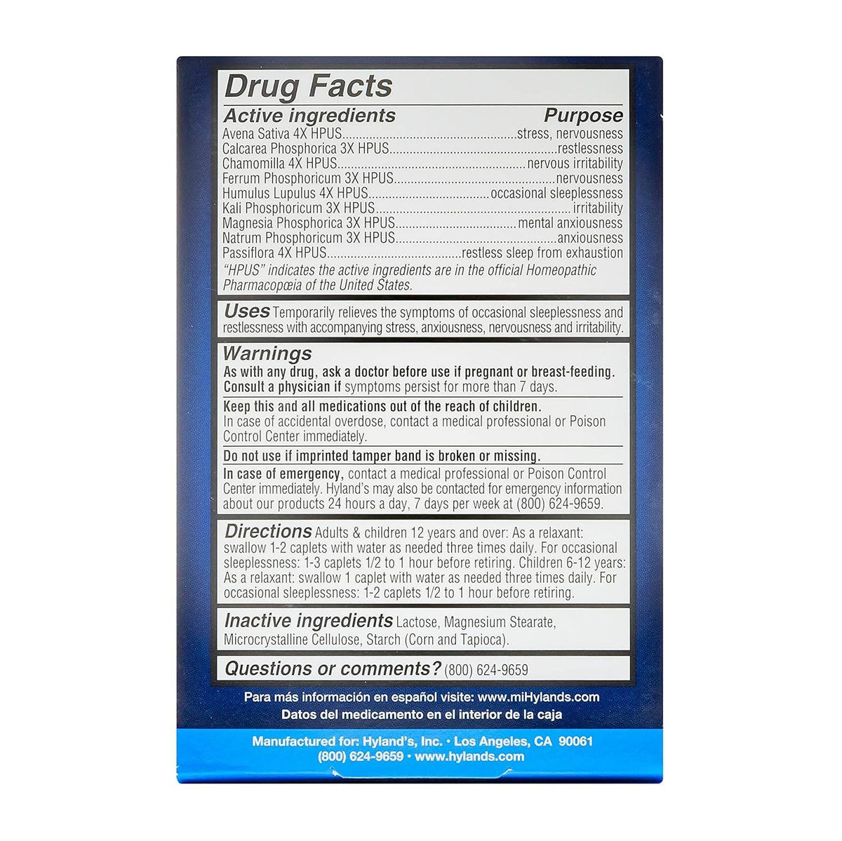 Hyland's Calms Forte Sleep Aid, Caplets, 32 ea - OTC Shoppe Express