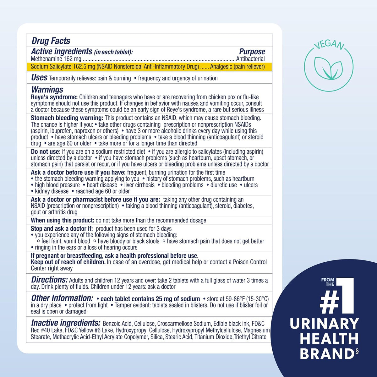 AZO Urinary Tract Defense Antibacterial Protection 24 Count
