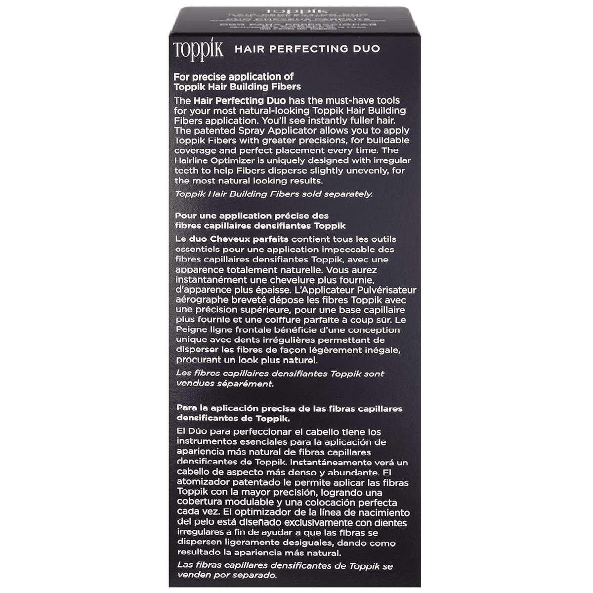Toppik Hair Perfecting Duo, 4 oz