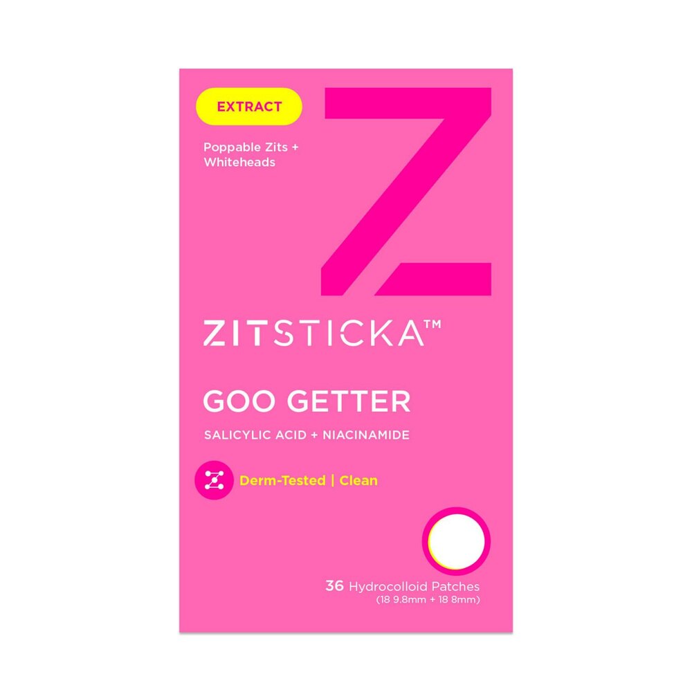 ZitSticka GOO GETTER Surface Zit Hydrocolloid Patch, 36 ea
