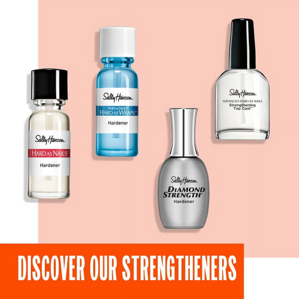 Sally Hansen Diamond Strength® Instant Nail Hardener Treatment, 0.45 fl oz