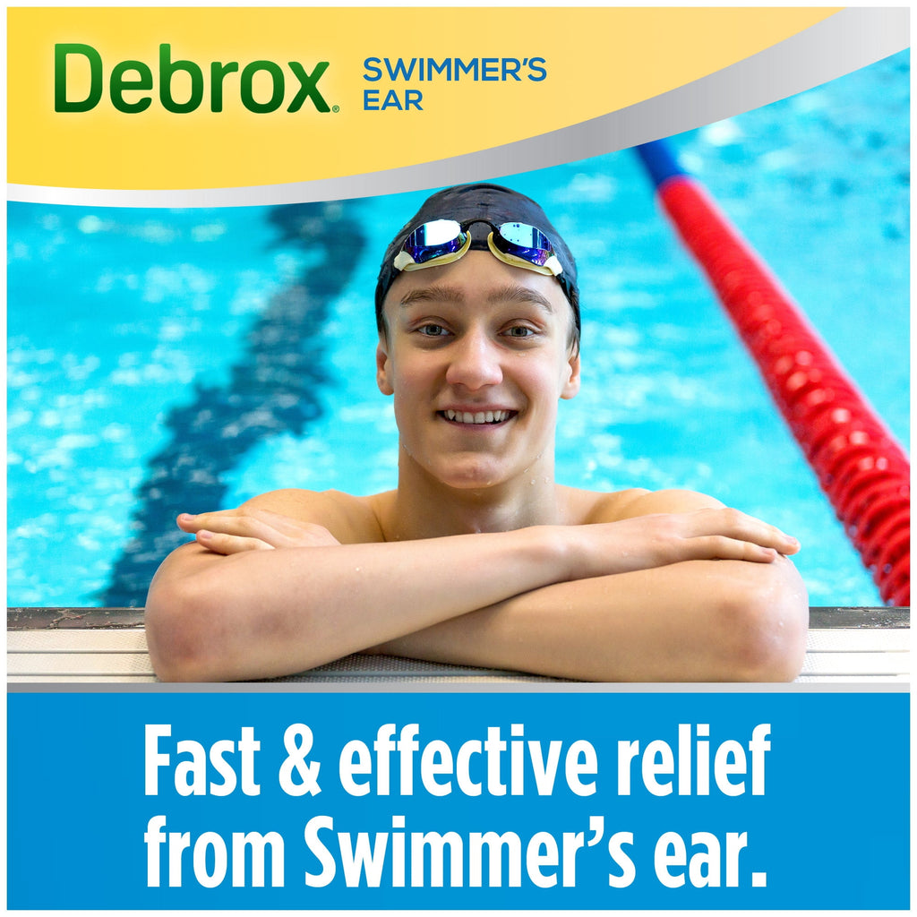 Debrox Swimmer's Ear Drying Drops with 95% Isopropyl Alcohol, 1 Fl Oz