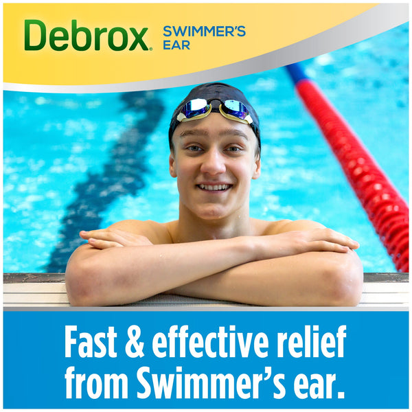 Debrox Swimmer's Ear Drying Drops with 95% Isopropyl Alcohol, 1 Fl Oz