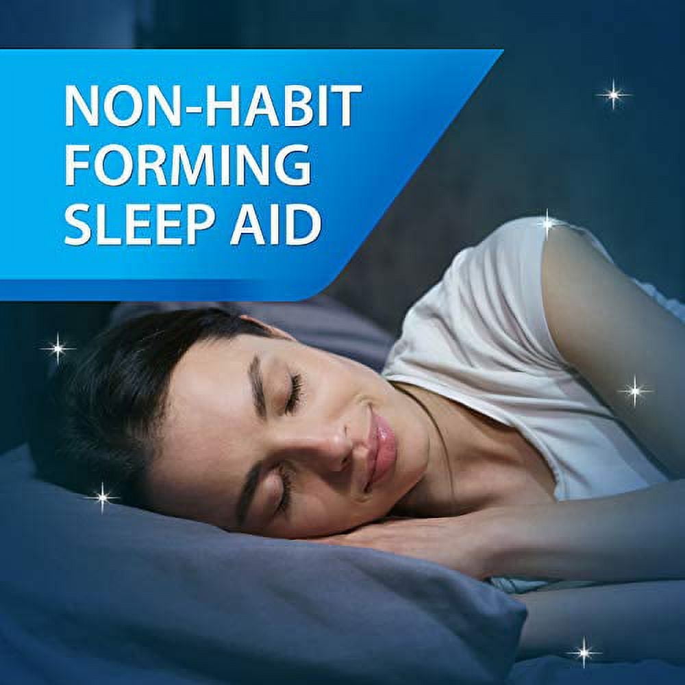 Unisom SleepGels Diphenhydramine HCL Softgel Sleeping Pills, Nighttime Sleep Aid, 50 mg, 100 Count