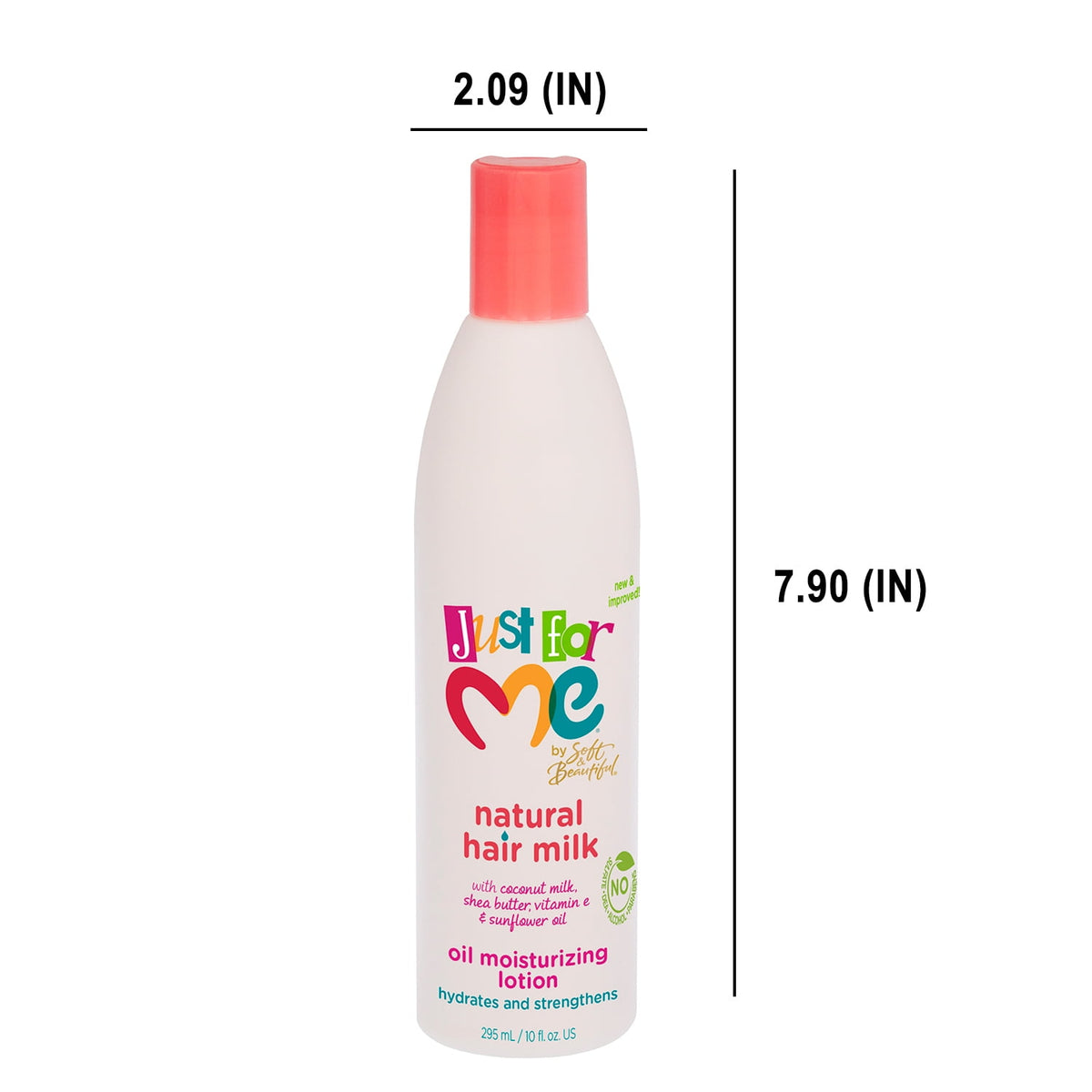 Just For Me Oil Moisturizing Hair Milk, 10 fl oz., All Hair Types