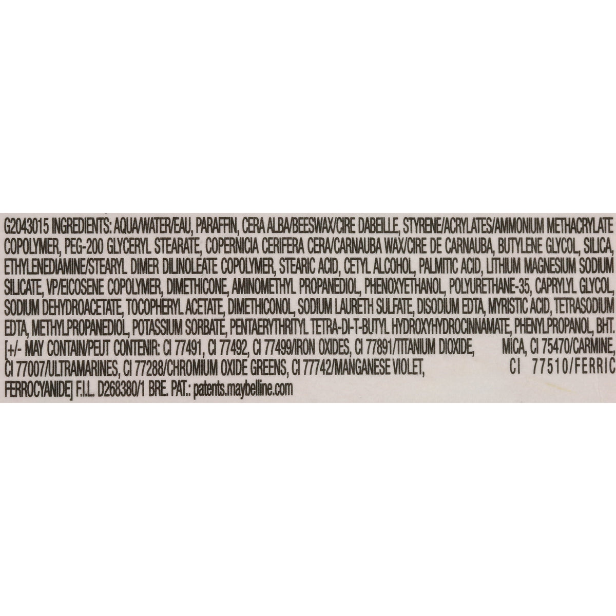 Maybelline Volum Express The Rocket Washable Mascara, Blackest Black