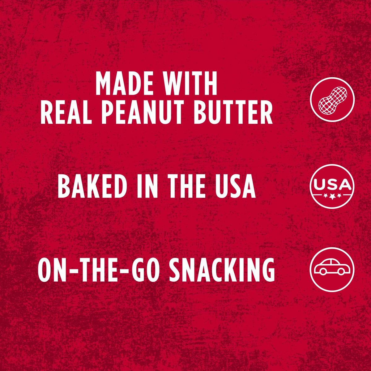Austin Peanut Butter On Toasty Sandwich Crackers, Lunch Snacks, 8 Count