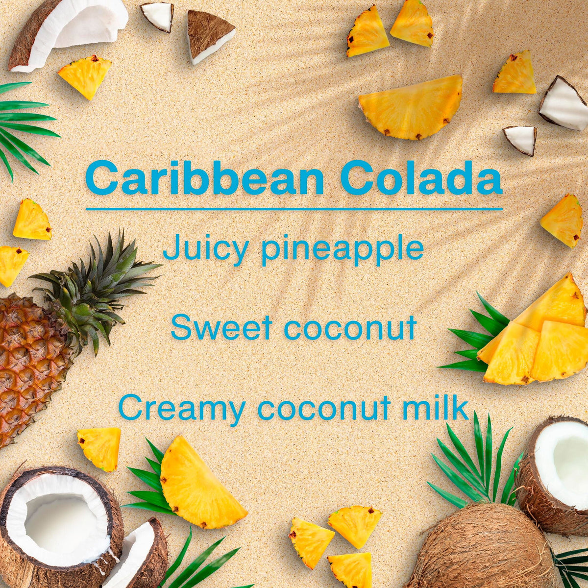 Little Trees Air Freshener Vent Wrap Caribbean Colada Fragrance 4-Pack