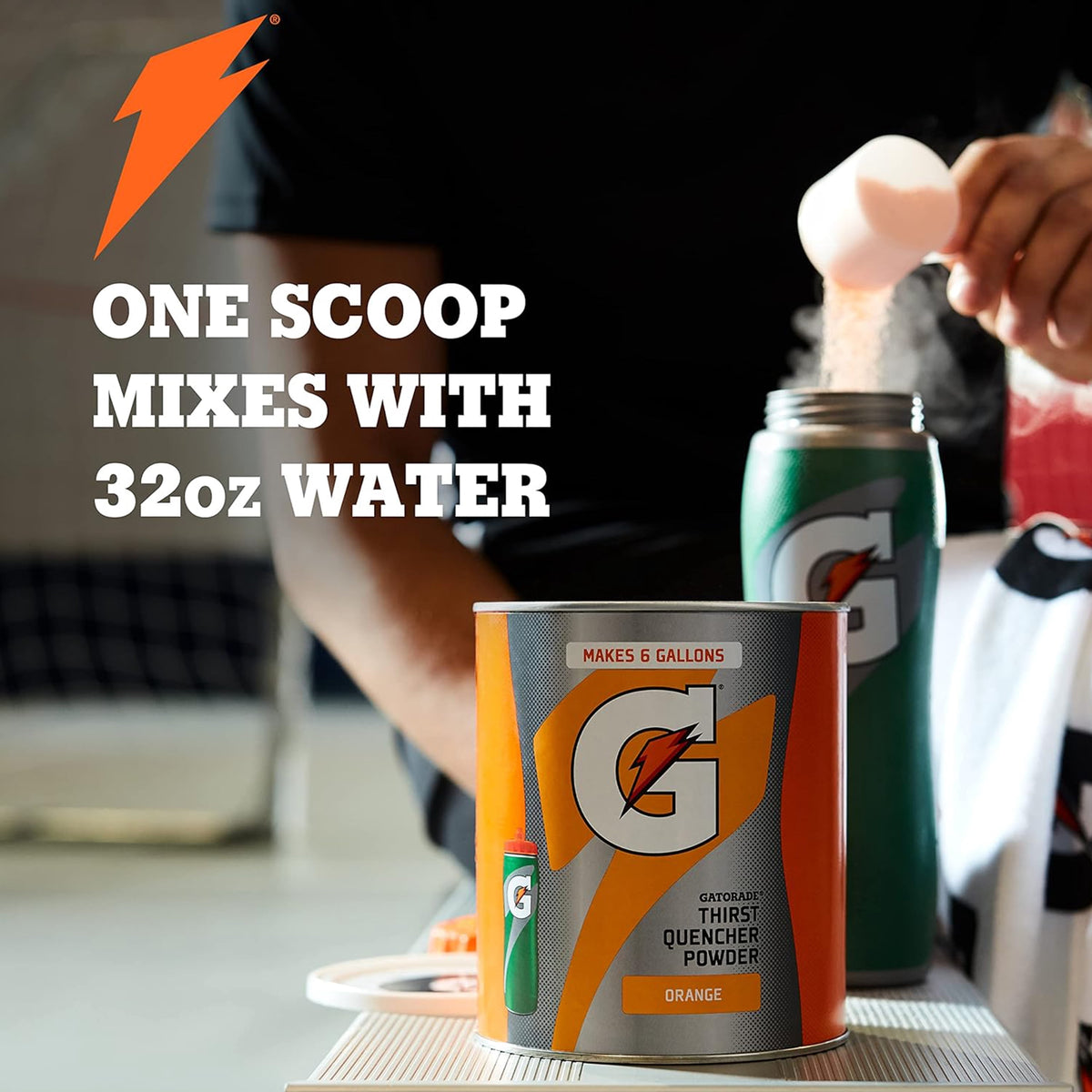 Gatorade Thirst Quencher Orange Flavor, Powdered Energy Drink Mix, 50.9 oz, 1 Count