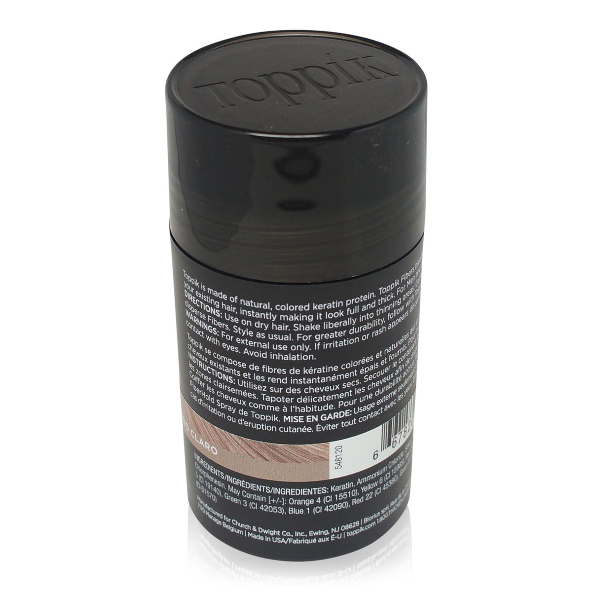 Toppik Hair Building Fibers, Light Brown, 0.42 oz