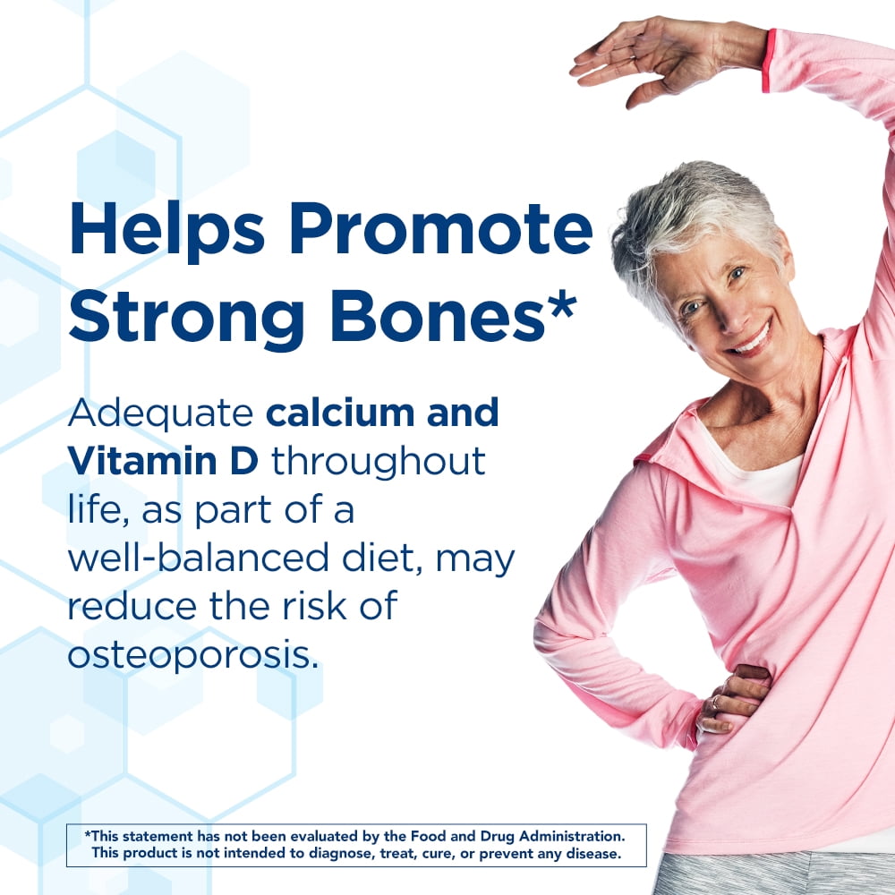 Citracal Slow Release 1200 Calcium with Vitamin D3, Bone Health Support, Coated Caplets, 80 Count