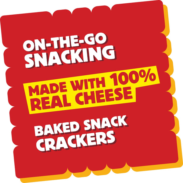 Cheez-It Cheese Crackers, Baked Snack Crackers, Office and Kids Snacks, Original, 3oz Bag (1 Bag)