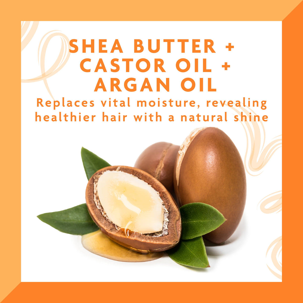 Cantu Leave-in Conditioning Mist with Shea Butter, Castor Oil & Argan Oil, 8 fl oz