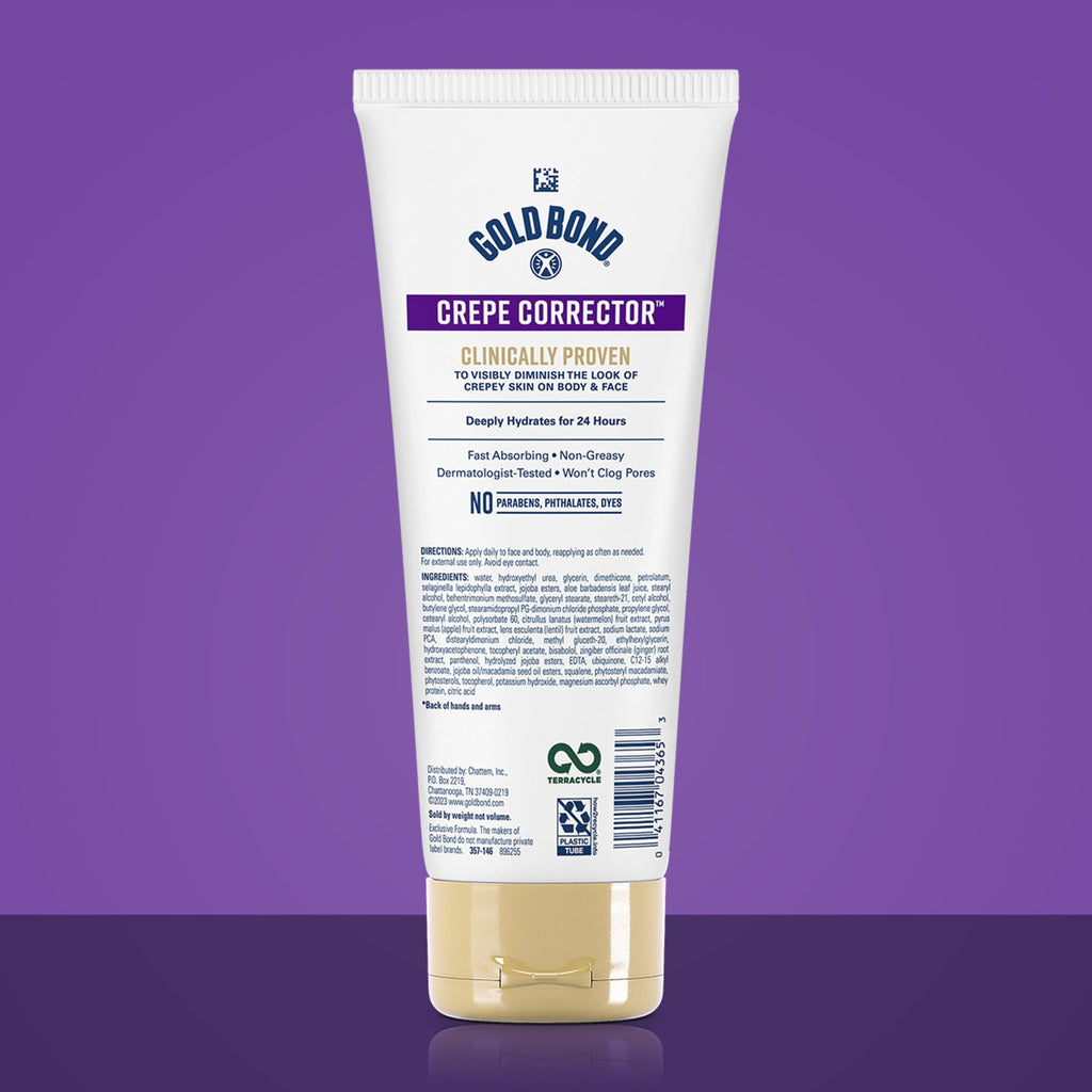 Gold Bond Age Renew Crepe Corrector Body Lotion, Replenishing &amp; Smoothing Formula, Gold Bond Crepe Corrector Body Lotion, 8 oz