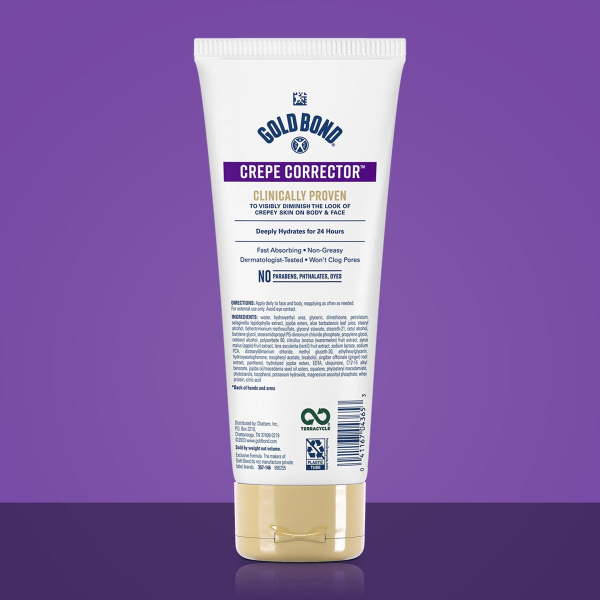 Gold Bond Age Renew Crepe Corrector Body Lotion, Replenishing &amp; Smoothing Formula, Gold Bond Crepe Corrector Body Lotion, 8 oz