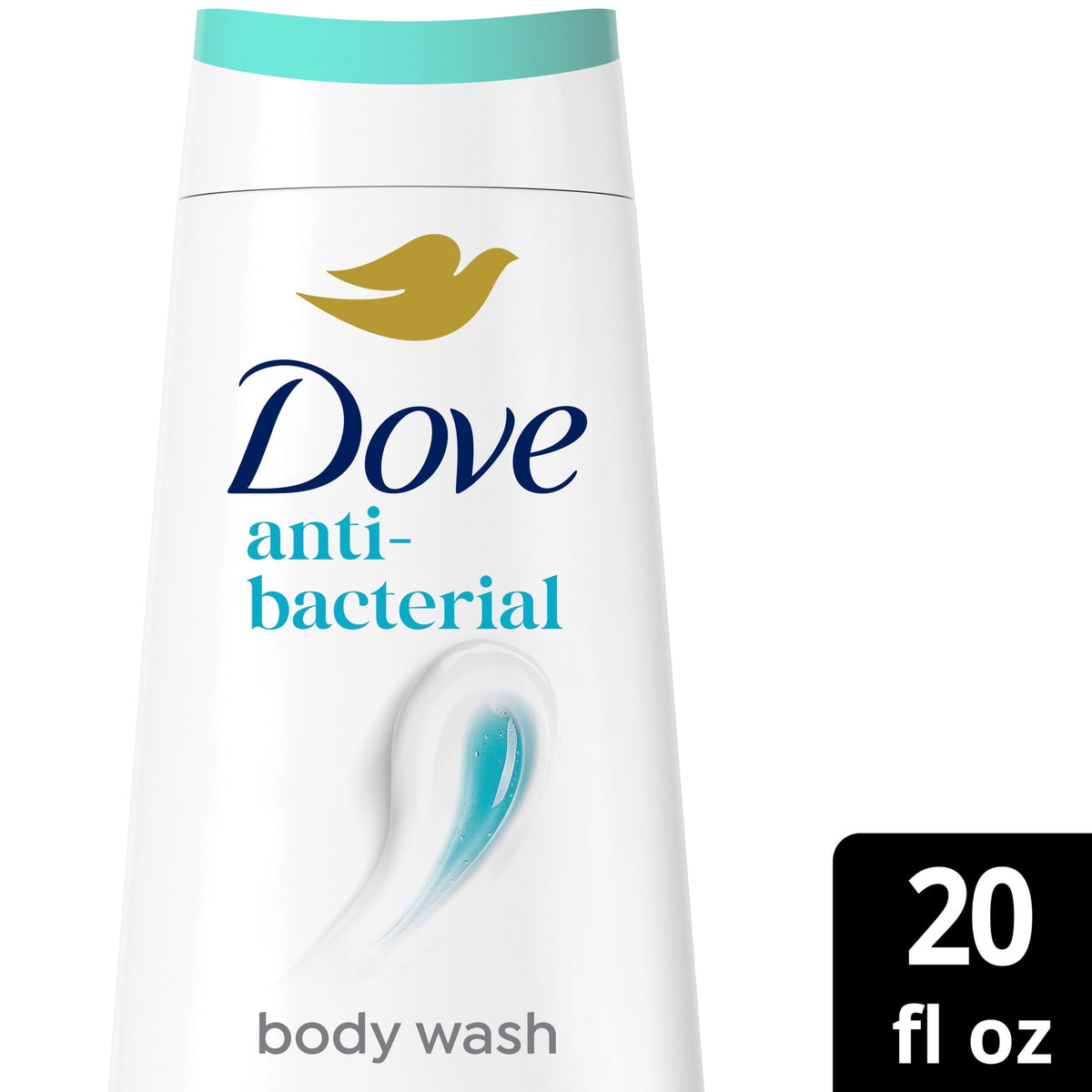Dove Body Wash For All Skin Types Antibacterial Protects From Dryness ,20 FL oz