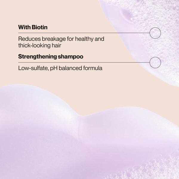 Suave Biotin Infusion Strengthening Shampoo for Breakage Prone Hair, 28 FL OZ