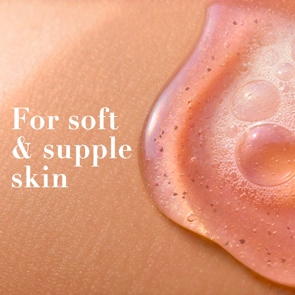 OGX Sensitive+ Rose Water & Pink Sea Salt Body Scrub, 19.5 fl. oz