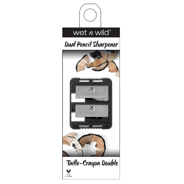 wet n wild Dual Pencil Sharpener Dual-Pencil Eyeliner, Essential Tool , 1 ct