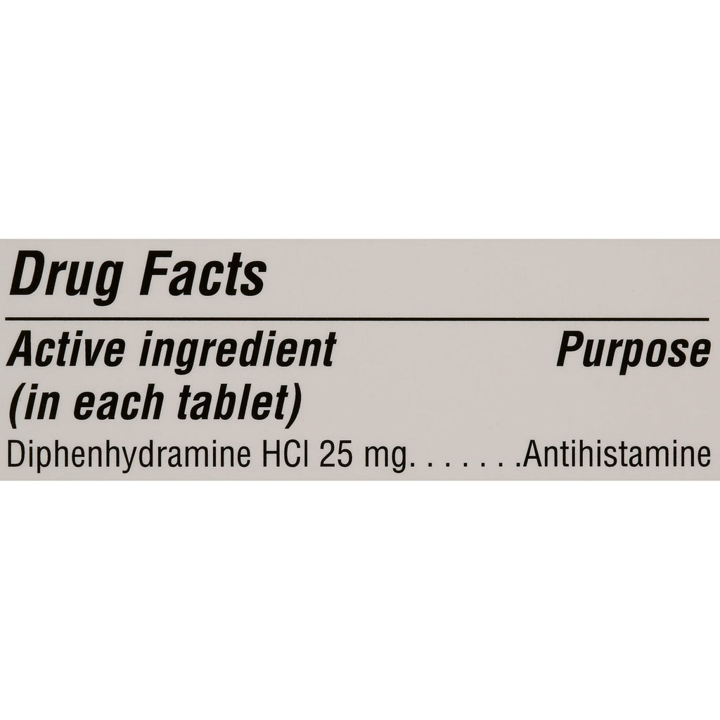 Quality Plus Diphenhydramine HCl Allergy Relief Minitabs, 25 mg, 36 Count