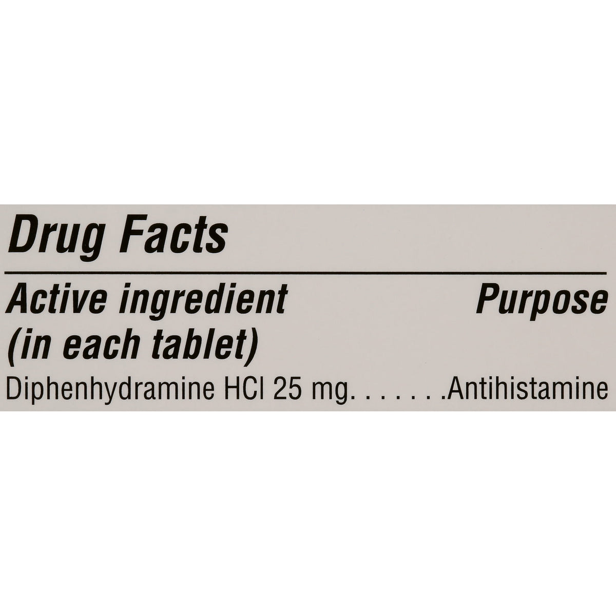 Quality Plus Diphenhydramine HCl Allergy Relief Minitabs, 25 mg, 36 Count