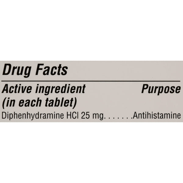 Quality Plus Diphenhydramine HCl Allergy Relief Minitabs, 25 mg, 36 Count