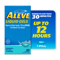 Aleve Liquid Gels Naproxen Sodium Pain Reliever, 80 Count