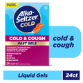 Alka-Seltzer Cold, Cold & Cough Max Strength Fast Gels,  24 Count