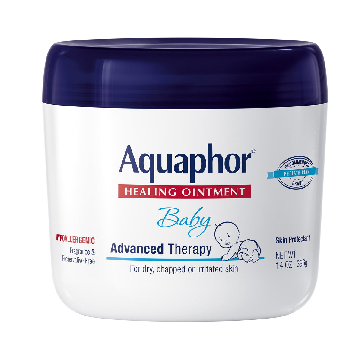 Aquaphor Baby Healing Ointment, Baby Skincare Essential, 14 oz