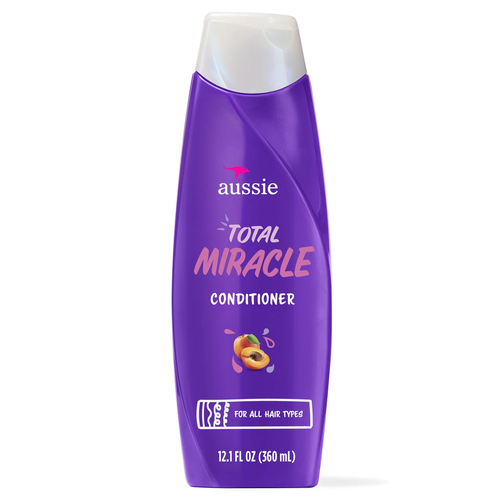 Aussie Total Miracle Conditioner for Damaged Hair, 12.1 fl oz