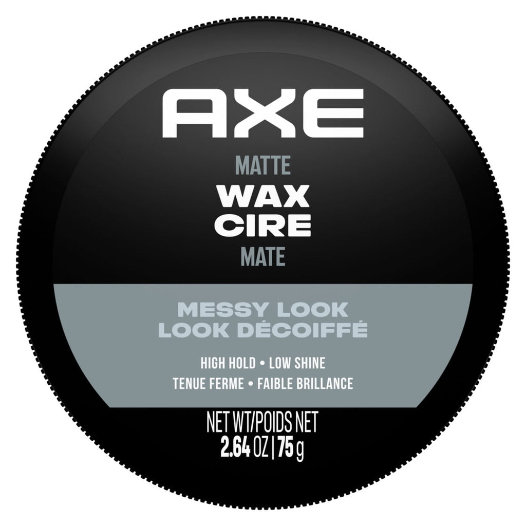 AXE Hair Pomade, Messy Look Matte Wax, 2.64 oz