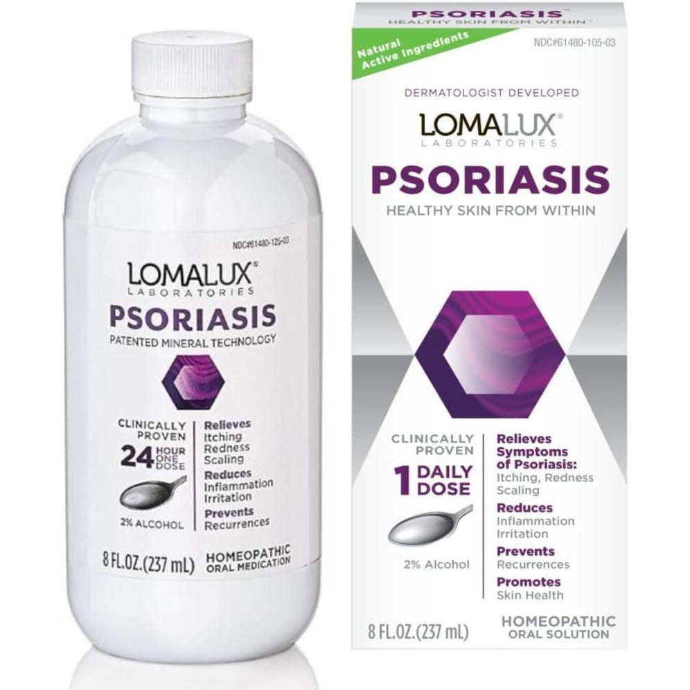 Loma Lux Psoriasis Relief for Scalp & Seborrheic Dermatitis, 8 oz