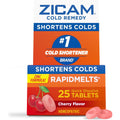 Zicam Cold Remedy RapidMelts, Cherry Flavor, 25 Count