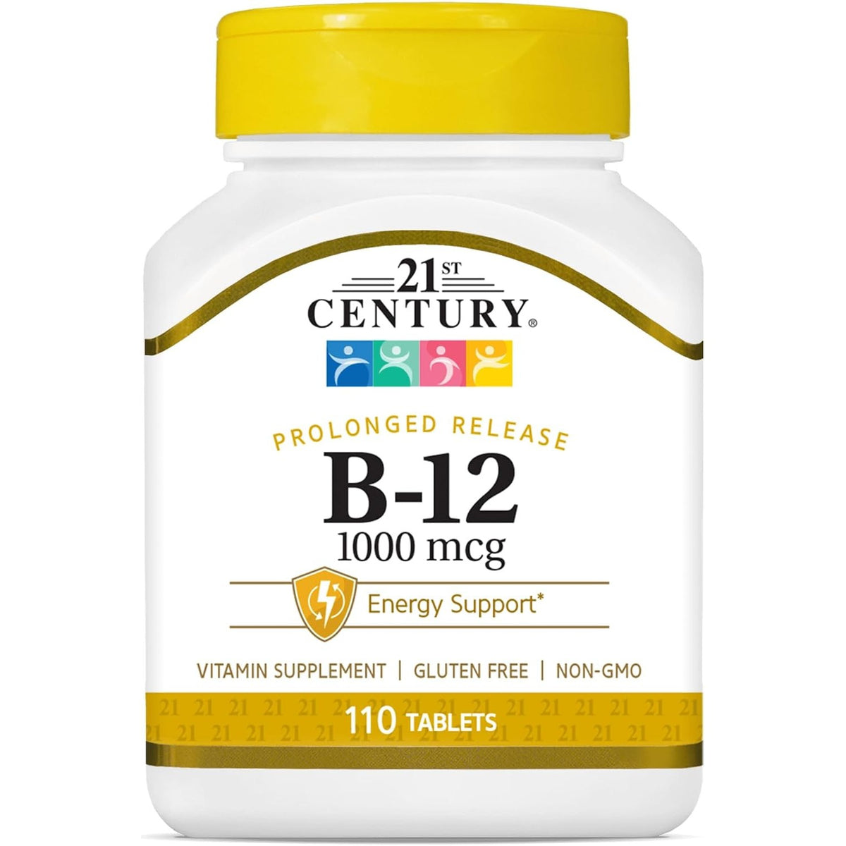 21st Century Vitamin B-12 1000 mcg Prolonged Release Tablets, 110 Count