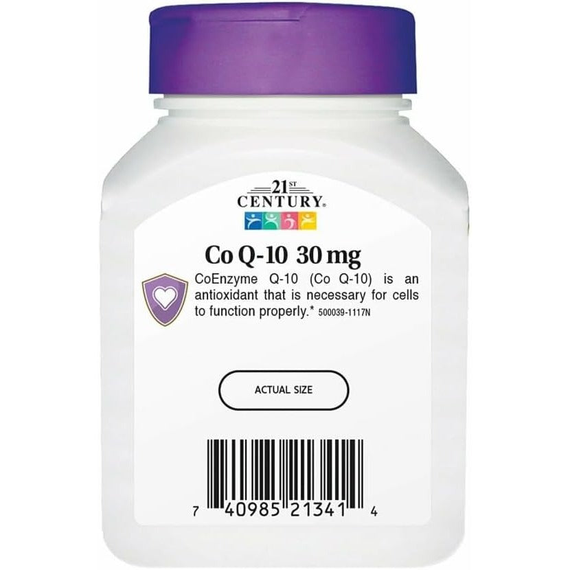 21st Century Co Q10 30 mg Capsules, 45 Count (21341)