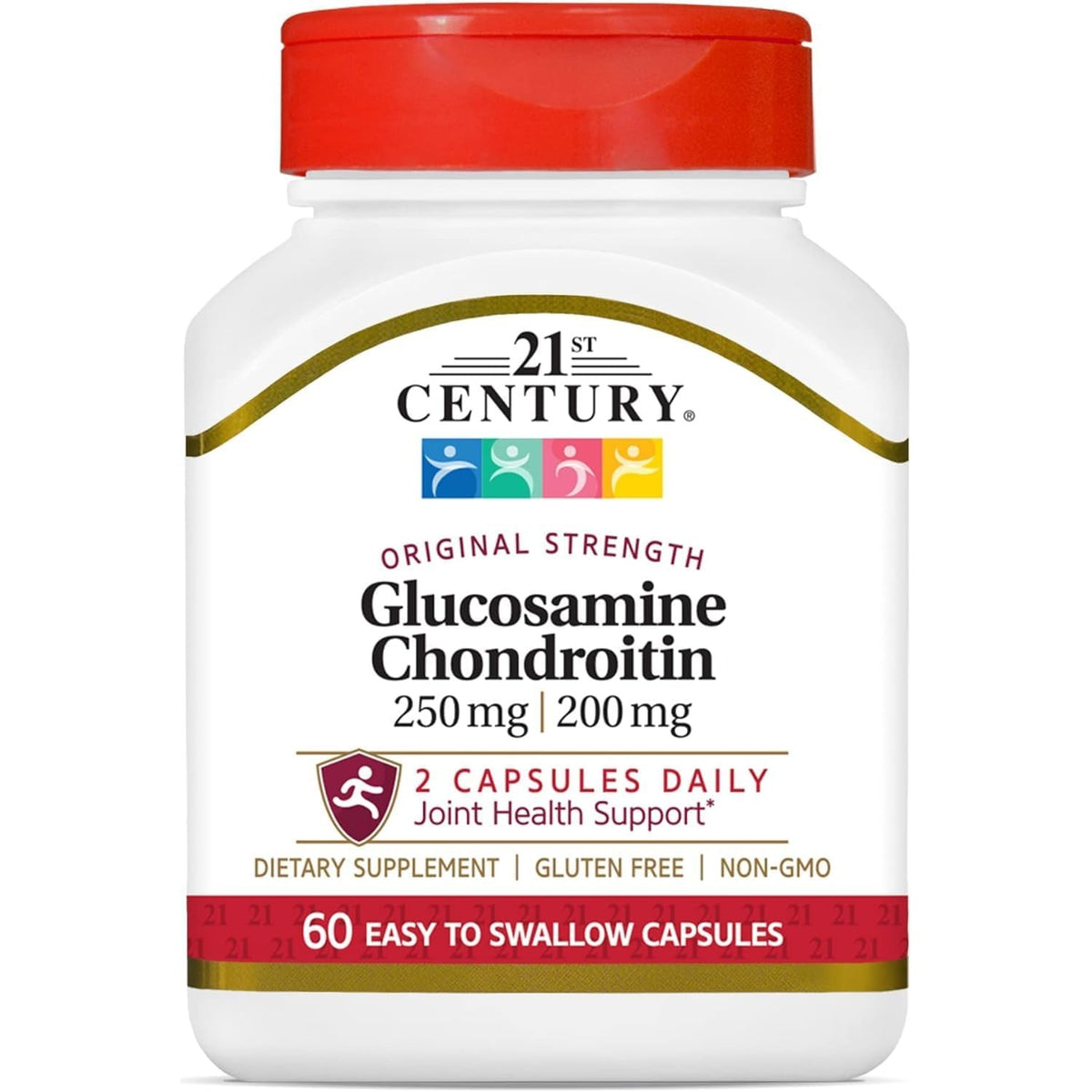 21st Century Glucosamine Chondroitin Original Strength Capsules, 60ct