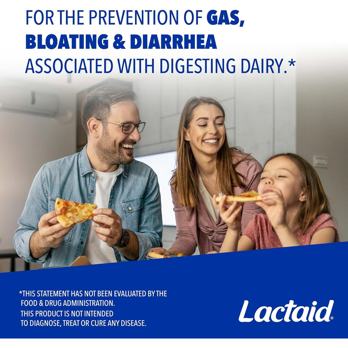 Lactaid Fast Act Lactose Intolerance Relief Caplets, 60 Count