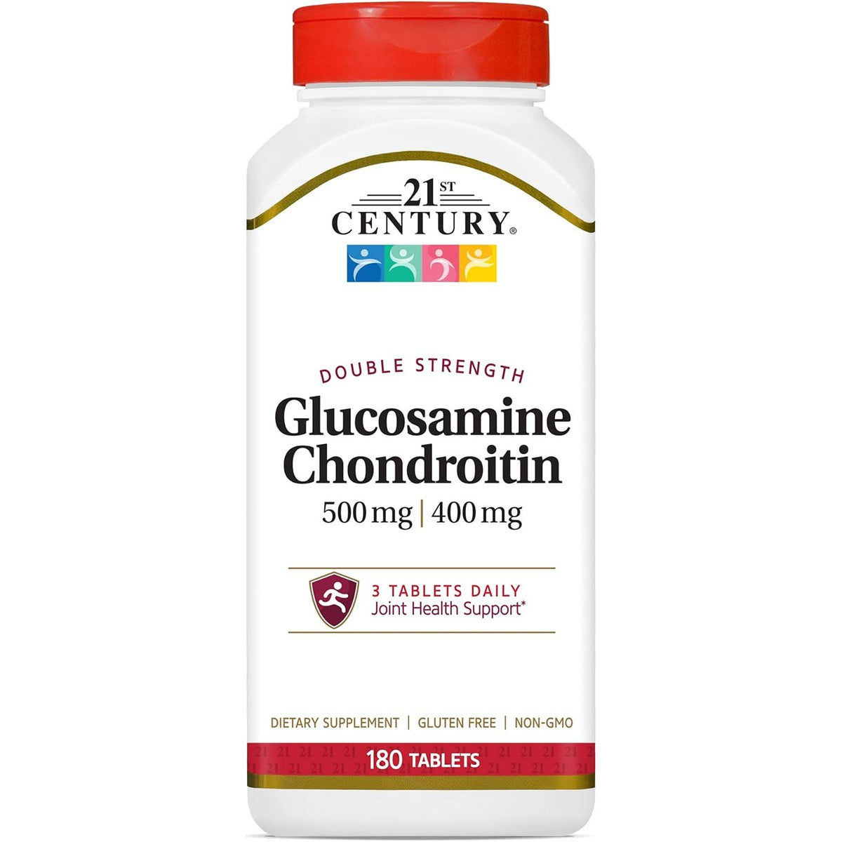 21st Century Glucosamine Chondroitin Double Strength 500/400mg, 180ct