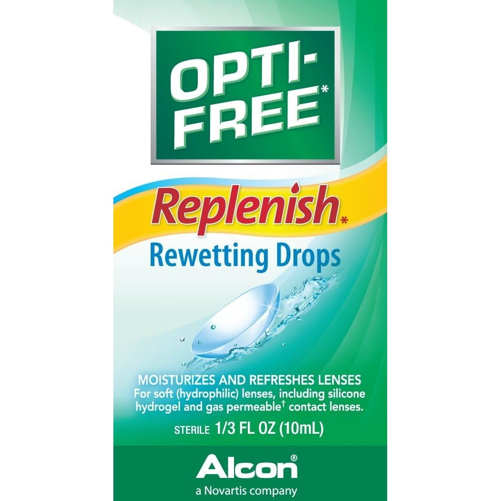 OPTI-FREE Puremoist Contact Rewetting Drops - 12 mL