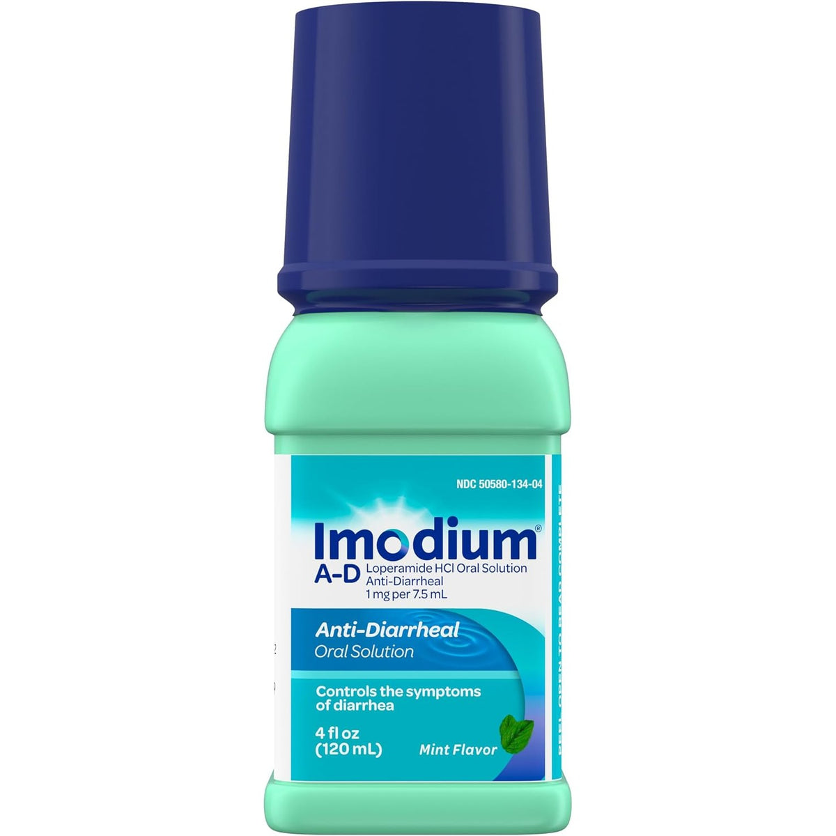 Imodium A-D Liquid Anti-Diarrheal Medicine, Mint, 4 fl. oz