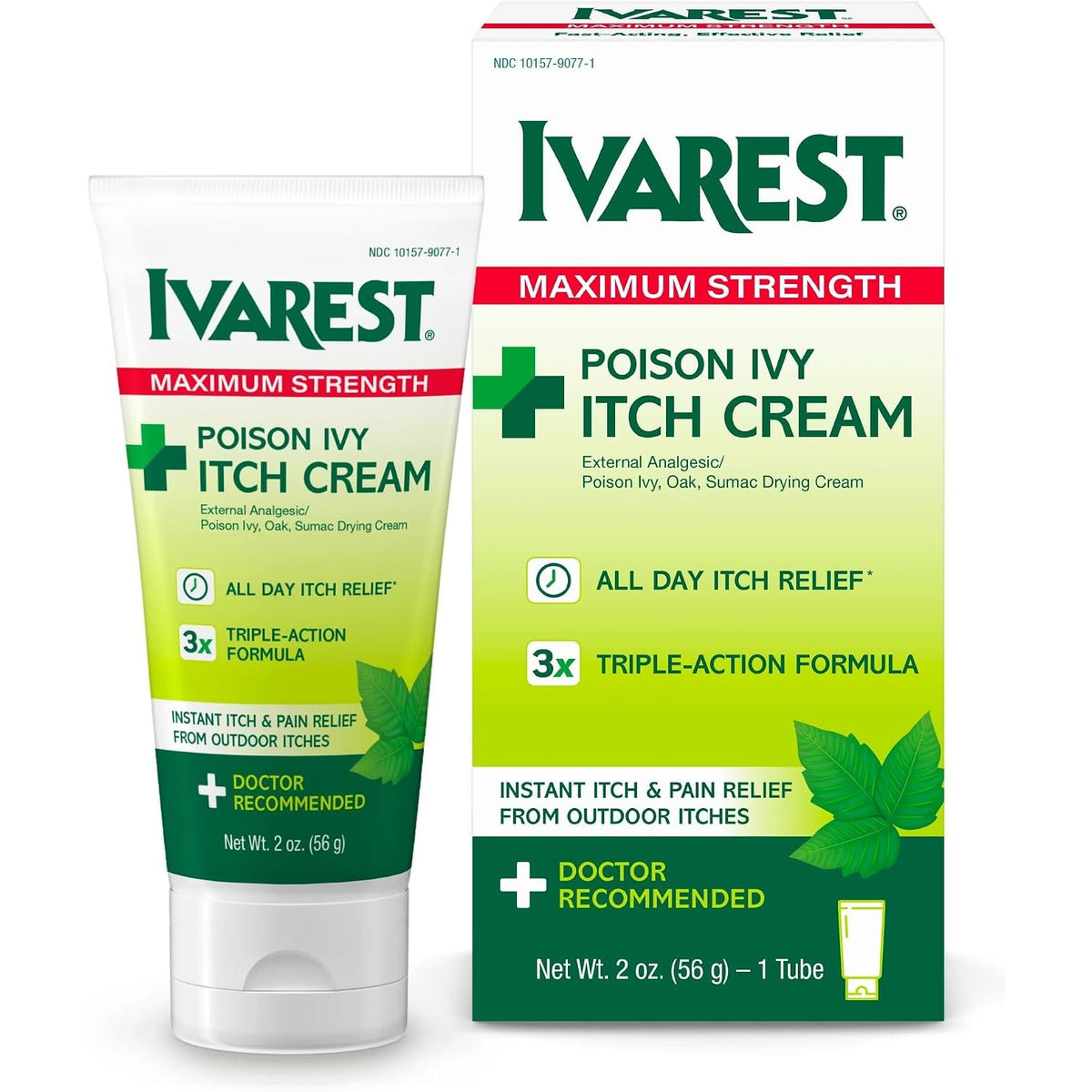Ivarest Poison Ivy Itch Cream, 2 oz, 1 Pack