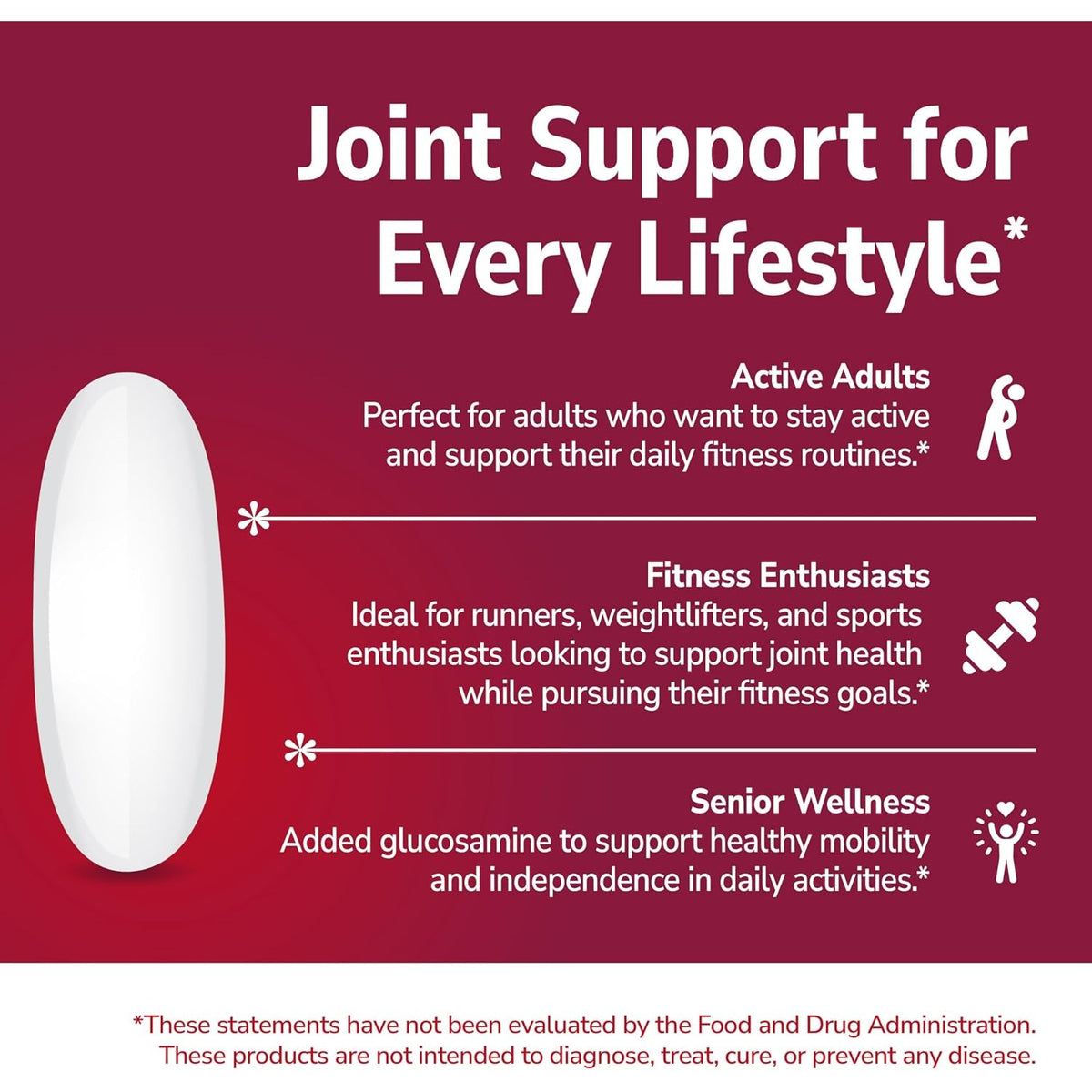 21st Century Glucosamine Chondroitin Triple Strength 750mg/600mg, 150ct