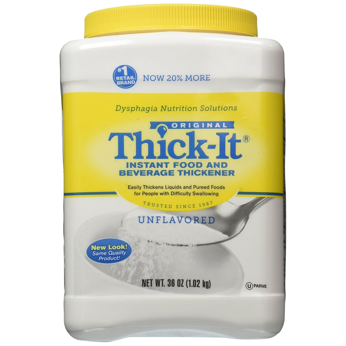 Thick-It Original Food & Beverage Thickener Powder, 36 oz Canister